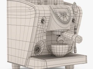 espresso machine simonelli musica 3D Model