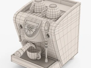 espresso machine simonelli musica 3D Model