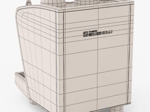 espresso machine simonelli musica Model 3D