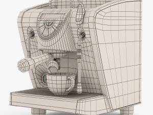 espresso machine simonelli musica 3D Model