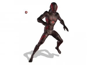 Mobility 3d Character Animations 3D Model