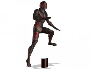 Mobility 3d Character Animations 3D Model