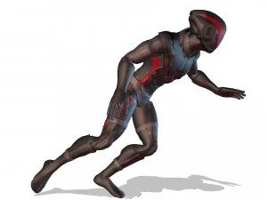 Mobility 3d Character Animations 3D Model