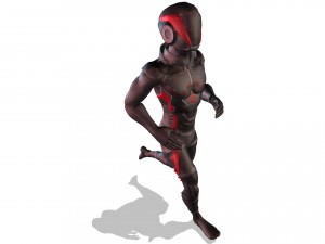 Mobility 3d Character Animations 3D Model