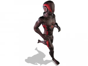 Mobility 3d Character Animations 3D Model