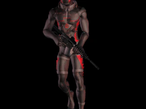 Fbx rifle starter 3d character animation pack 3D Model