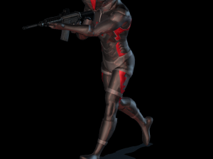 Fbx rifle starter 3d character animation pack 3D Модель
