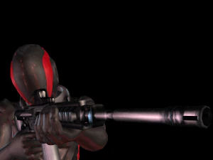 Fbx rifle starter 3d character animation pack 3D Model