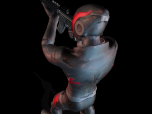 Fbx rifle starter 3d character animation pack 3D Модель