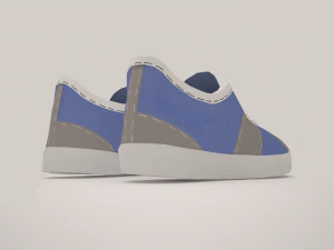 sneakers low poly 3D Model