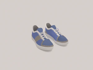 sneakers low poly 3D Model