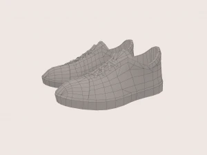 sneakers low poly 3D Model