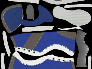 sneakers low poly Modello 3D