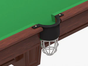 classic pool table 3D Model