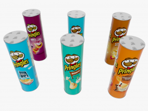 pringles potato chips Modelo 3D