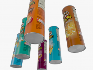 pringles potato chips Modelo 3D
