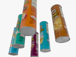 pringles potato chips 3D Model