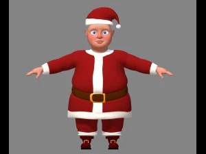 santa 3D Model