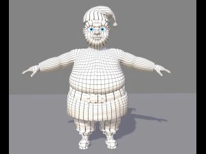 santa 3D Model