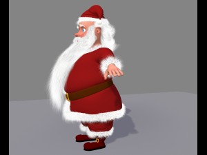 santa 3D 模型