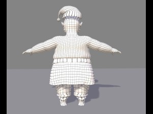santa 3D 模型