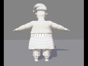 santa 3D Model