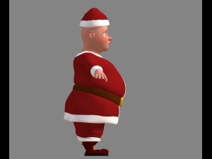 santa 3D 模型