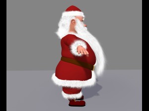 santa 3D 模型
