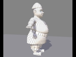 santa 3D 模型