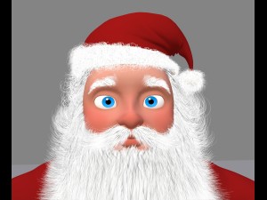 santa 3D 模型