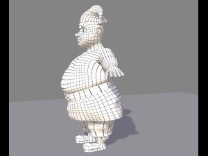 santa 3D 模型