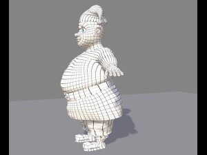 santa 3D Model