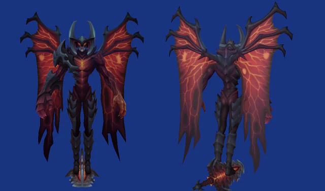 aatrox - personaje de lol - ingles character lol 3D Model .c4d .max .obj .3ds .fbx .stl .blend