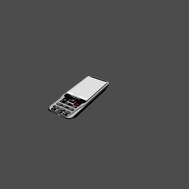 philips 3D Model .c4d .max .obj .3ds .fbx .stl .blend 