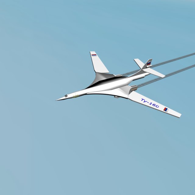 ty-160 white swan Modelo 3D .c4d .max .obj .3ds .fbx .stl .blend 