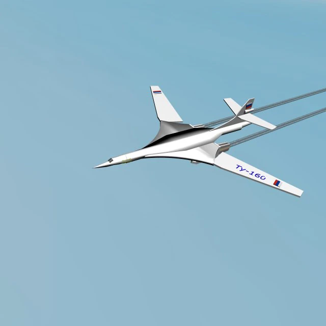 ty-160 white swan 3D Model .c4d .max .obj .3ds .fbx .stl .blend 