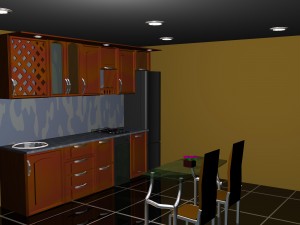 kitchen Modèle 3D