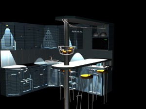 kuhny 3D-Modell