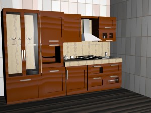 garnitur 3D Model