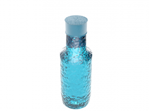 bottle of glass Modèle 3D