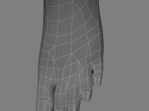 low poly base mesh female 3ds obj fbx 3Dモデル