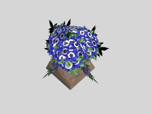 flowers low-poly for games 3D Модель
