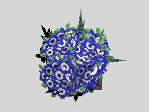 flowers low-poly for games 3D Модель