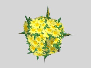flowers low-poly for games 3D Модель