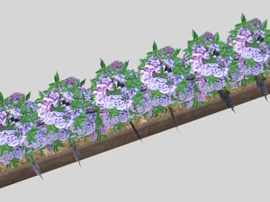 flowers low-poly for games 3D Модель