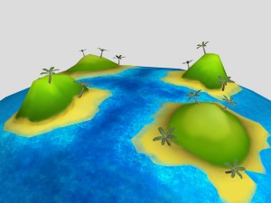 battle ship 3Dモデル