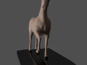 horse a souvenir 3D Model