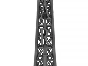 eiffel tower 3D Model