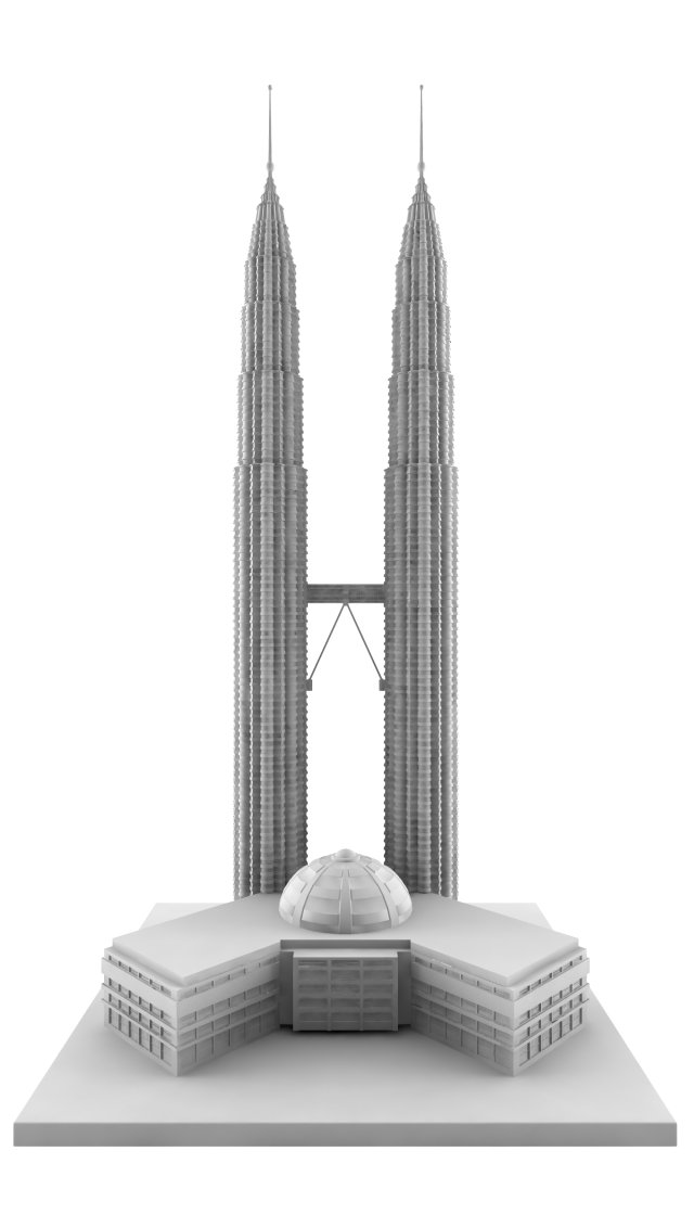 skyscraper 3Dモデル .c4d .max .obj .3ds .fbx .stl .blend 