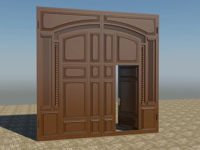 gate 3D Model .c4d .max .obj .3ds .fbx .stl .blend 